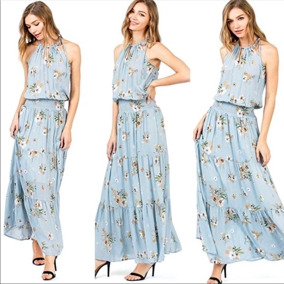lovestitch Dresses & Skirts - Lovestitch Floral Maxi Dress